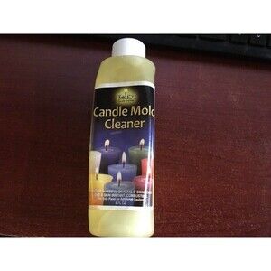 Yaley candle mold cleaner 8oz Discontinued. I listed as used only as the round b